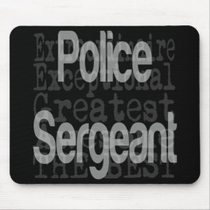 Polizeibeamter Sonderbeauftragter Mousepad