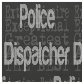 Polizeibeamter Stoff (Nahaufnahme)