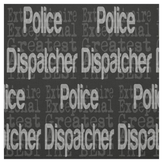 Polizeibeamter Stoff (Muster)