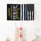 Polizeibeamter Strafverfolgung Banner (Insitu)