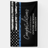 Polizeibeamter Strafverfolgung für das Party Banner (Vertikal)