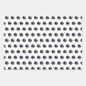 Polizeibeamter Thin Blue Line Polizist Strafverfol Geschenkpapier Set (Vorderseite 3)