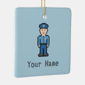 Polizeibeauftragter des individuellen Namens Keramikornament (Rechts)