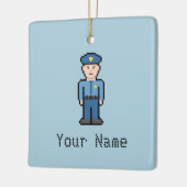 Polizeibeauftragter des individuellen Namens Keramikornament (Links)