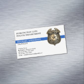 Polizeibeauftragter für das Abzeichen von Sonderlo Magnetische Visitenkarte (Beispiel)