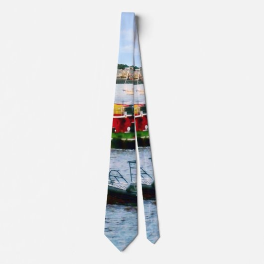 Polizeiboot und zwei Schlepper Krawatte (Vorderseite)