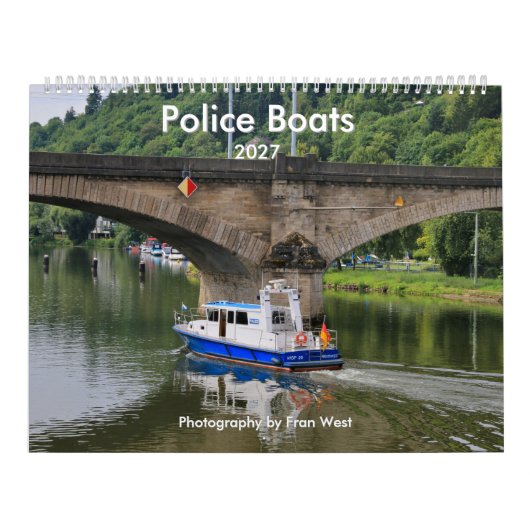 Polizeiboote Kalender 2027 (Titelbild)