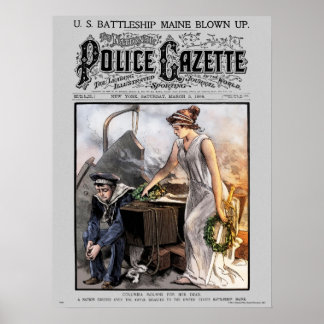 Polizeibriefe Maine Poster
