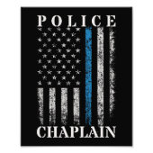 Polizeichef Chaplain Fotodruck (Vorne)