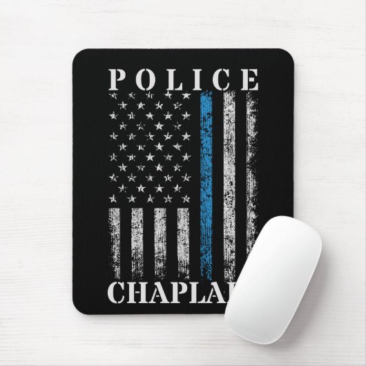 Polizeichef Chaplain Mousepad (Mit Mouse)