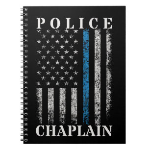 Polizeichef Chaplain Notizblock