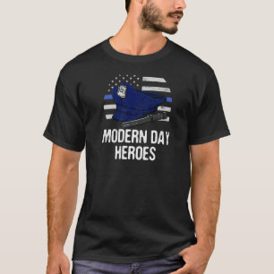 Polizeichef der Helden des modernen Tages Erste An T-Shirt