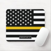 Polizeichef der Thin-Gold-Line-Dispatcher Mousepad (Mit Mouse)