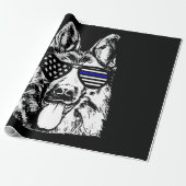 Polizeichef Geschenkpapier (Ungerollt)