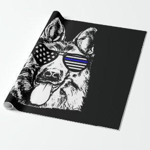 Polizeichef Geschenkpapier