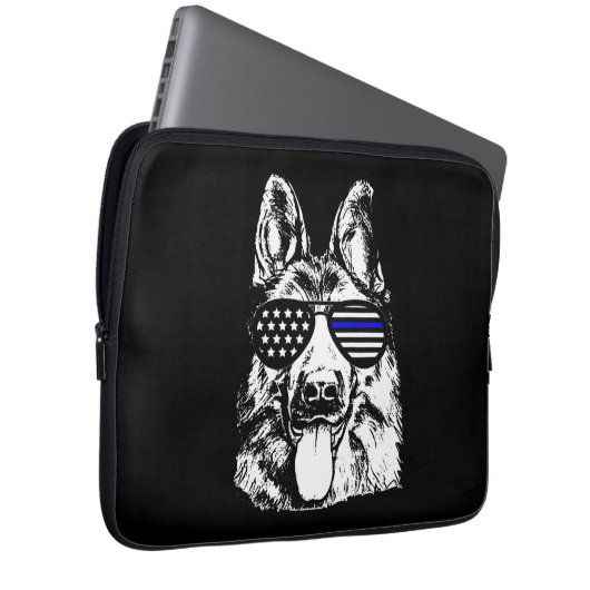 Polizeichef Laptopschutzhülle (Vorne Rechts)