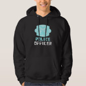 Polizeichef mit Phantastischem Logo Hoodie (Vorderseite)