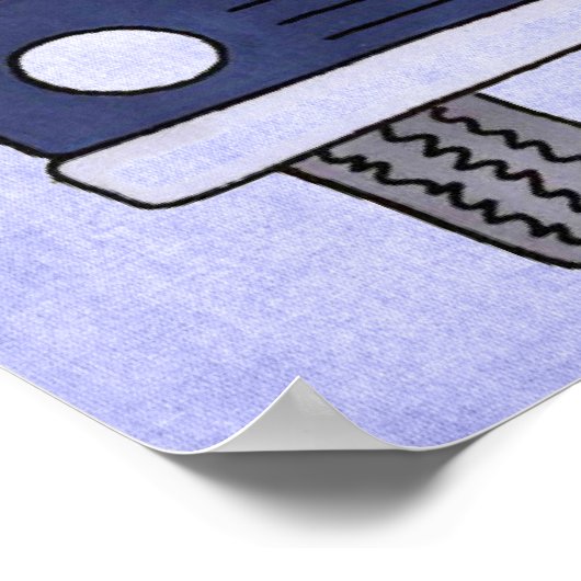 Polizeichef Poster (Ecke)