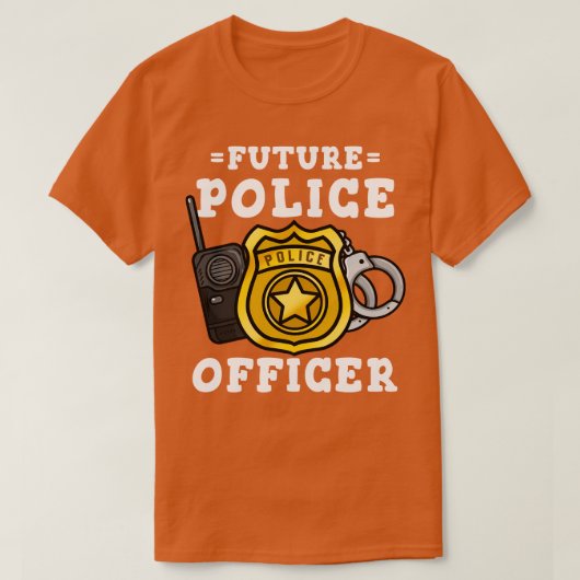 Polizeichef T-Shirt (Design vorne)