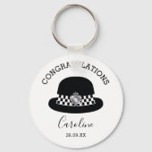 Polizeichefin der Frau Glückwunsch Schlüsselanhänger (Vorderseite)