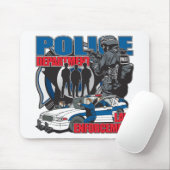 Polizeidienststelle Mousepad (Mit Mouse)