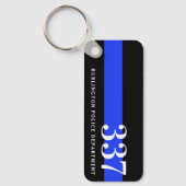 Polizeidirektor für benutzerdefinierte Abzeichen d Schlüsselanhänger (Vorderseite)