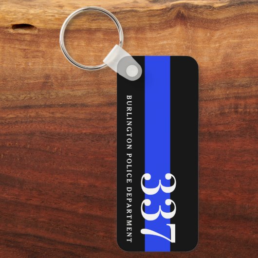 Polizeidirektor für benutzerdefinierte Abzeichen d Schlüsselanhänger (Vorderseite)