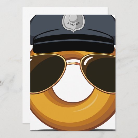 PolizeiDonut (Vorne/Hinten)