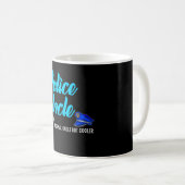 Polizeieinheit, aber cooler kaffeetasse (VorderseiteRechts)