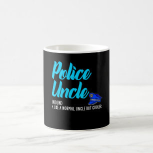 Polizeieinheit, aber cooler kaffeetasse