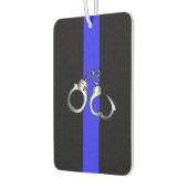 Polizeifächer mit dünner blauer Linie Autolufterfrischer (Links)