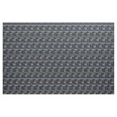 Polizeifahrigenamerikaner mit blauer Abzeichen Stoff (Yard (91,4 cm))