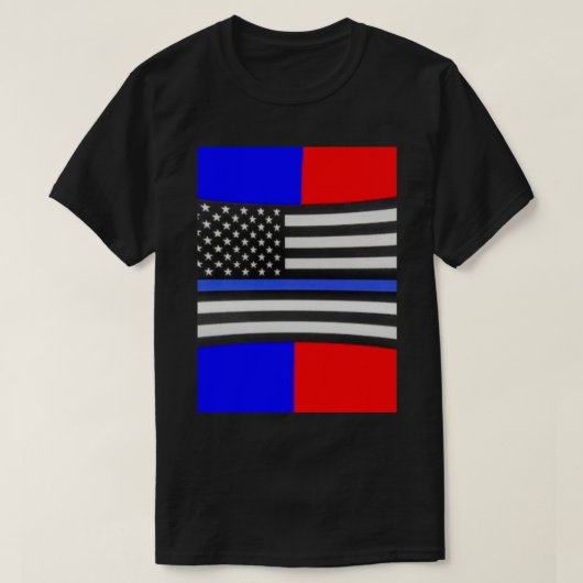 Polizeiflagge 1 T-Shirt (Design vorne)