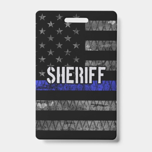 Polizeiflagge Ausweis (Vorderseite)