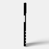 Polizeiflagge der Thin Blue Line Case-Mate iPhone Hülle (Rückseite / Rechts)