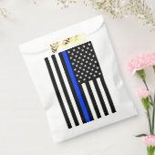 Polizeiflagge der Thin Blue Line Geschenktütchen (Versiegelt)