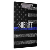 Polizeiflagge Klemmbrett (Rechts)