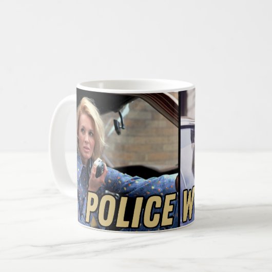 Polizeifrau Kaffeetasse (Vorderseite Links)