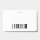 Polizeifrau lächelt ausweis (Rückseite)