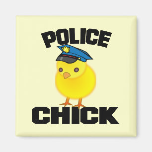 Polizeifrau Magnet