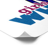 Polizeifrau Poster (Ecke)