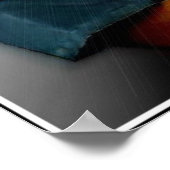 Polizeigel Poster (Ecke)