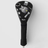 Polizeigolfer Golf Headcover (Vorderseite)