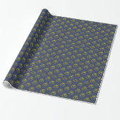 Polizeihandschellen Geschenkpapier (Ungerollt)