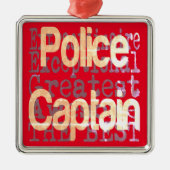 Polizeihauptmann Extraordinator Ornament Aus Metall (Vorne)