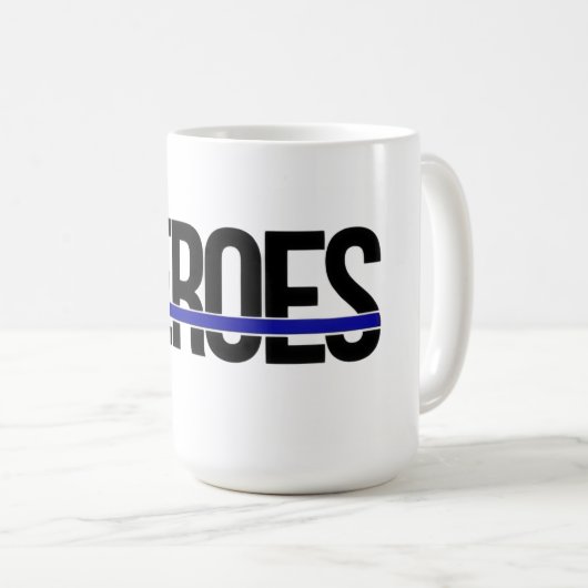 Polizeiheld Tasse (VorderseiteRechts)