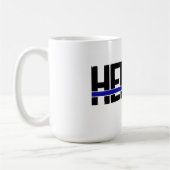 Polizeiheld Tasse (Links)