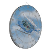 Polizeihubschrauber Dartscheibe (Vorderseite Links)