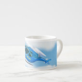 Polizeihubschrauber Espressotasse (Vorderseite Rechts)