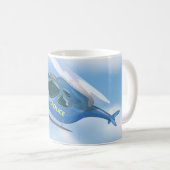 Polizeihubschrauber Kaffeetasse (VorderseiteRechts)